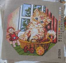 Canevas à broder tapisserie