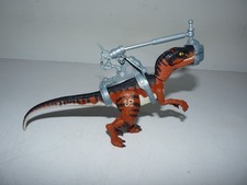 ancien jouet figurine jurassic park raptor jp06 velociraptor / hasbro 1997