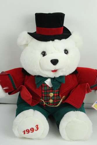 1993 christmas teddy - bear, boy