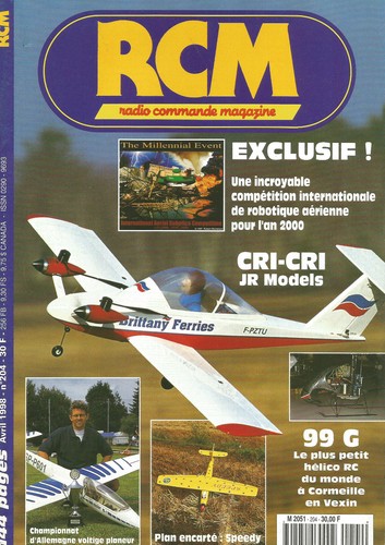 Rcm 204 plan racer 400 - 400,