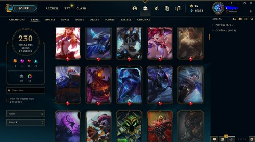 Compte league legends - compte,