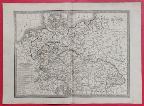1842 carte géographie - carte, atlas