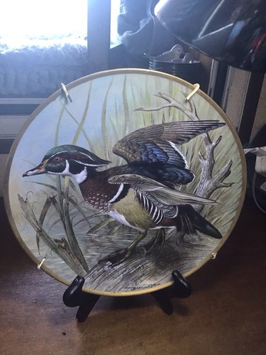 Assiette décorative waterbird - assiette,