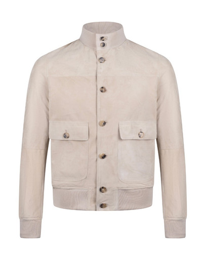 Blouson veste cuir suédé - blouson, en