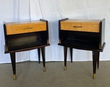 Deux tables de chevet vintage - art déco