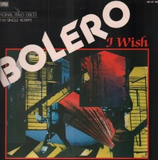 Bolero I Wish Vinyle 12''