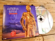 MICHAEL JACKSON HISTORY ON FILM VOLUME 2 LASERDISC NTSC LD EX COVER EX 1997 USA