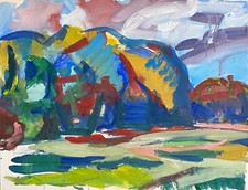 Provence collines Henri Samat