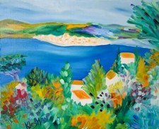 KLEYMAN Tableau Huile 46x38 "