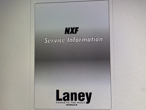 Laney mxd120 service manual - laney,