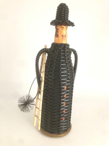 Bouteille scoubidou vintage