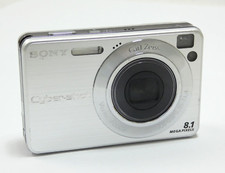 SONY DSC W130 CYBERSHOT GRIS 8.1 MP APPAREIL PHOTO NUMERIQUE CM 4 GO ZOOM FLASH