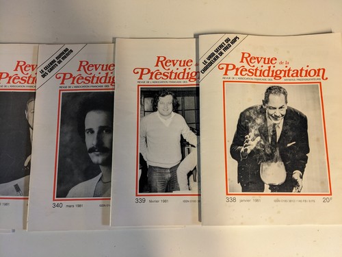 Revue la prestidigitation - revue, de