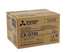 Mitsubishi Electric CK-D746 Papier + Ruban pour 800 impressions 10x15