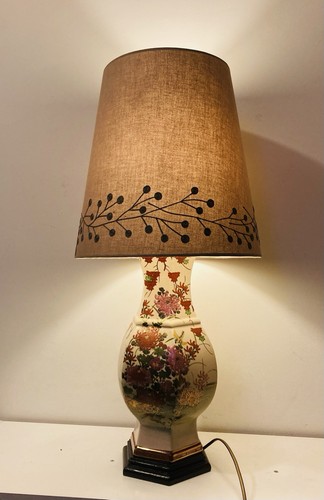 Lampe vintage céramique - lampe,
