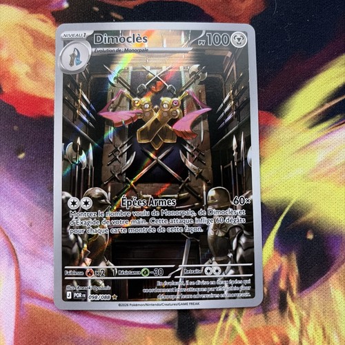 Carte pokémon dimoclès - carte,