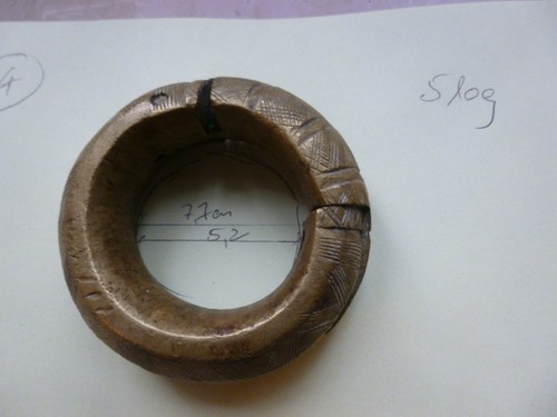 Bracelet bronze africain 4 - bronze, n°
