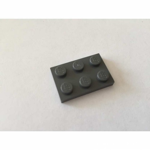 Plate 2x3 gris foncé - , 4211043