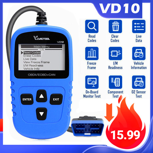 Vdiagtool vd10 obd2 - vd10,