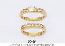 Dolly-Bijoux Bague 2en1 T56