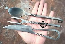 Lot de 3 couverts médiévaux