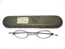 Ancienne paire de lunette allemande 14/18 Etui feldgrau