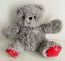 Doudou Peluche Ours Gris Beauty success  Collection Noel 2014