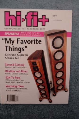 Hifi magazine issue - hifi+,