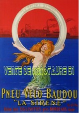 Pub Vélo - pneu Baudou "La