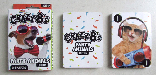Crazy card game 40 - 8's,