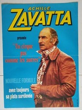 Affiche cirque achille - -,