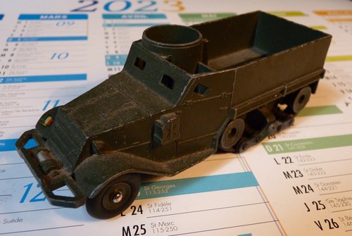 Half track dinky toys -  half,