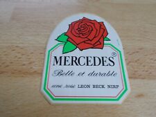 Autocollant Rose MERCEDES - Une rose Lèon Beck Nirp