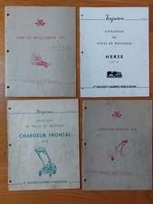 Brochure catalogue pieces détachées Massey Ferguson