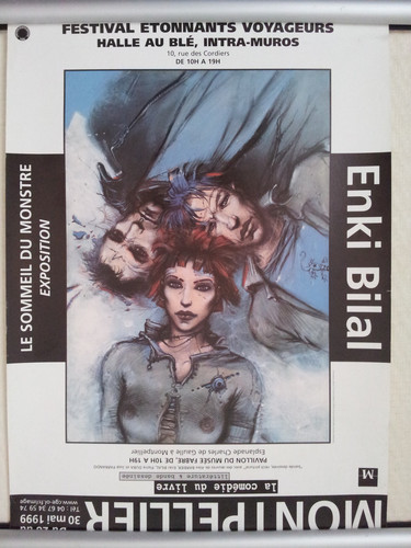 Affiche enki bilal - affiche, sommeil