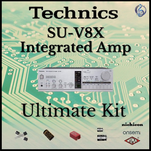 Technics v8x integrated - technics, su-v8x