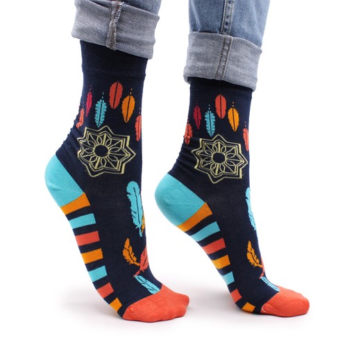 Chaussettes bambou hop hare - en,