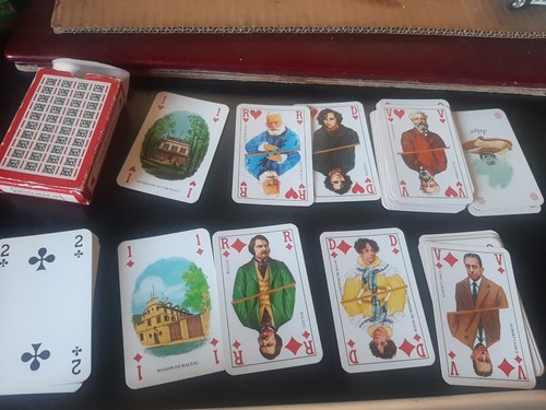 Jeu cartes livre - 54,