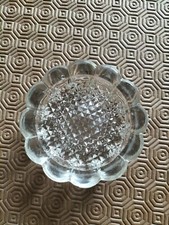 RARE  petit DESSOUS DE PIEDS DE TABLE PIANO RÉHAUSSEUR ANCIEN EN VERRE