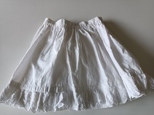 Jupon blanc ancien pour enfant