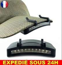 ✅ Lampe LED Super Brillante Casquette Chapeau Plein Air Pêche Chasse Camping