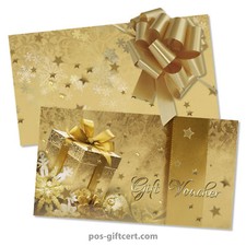 Chèques cadeaux + enveloppes + arcs à tirer pour Noël X1297 Go