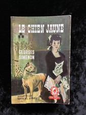 ¤ livre de poche classique ancien - Georges SIMENON - LE CHIEN JAUNE - MAIGRET