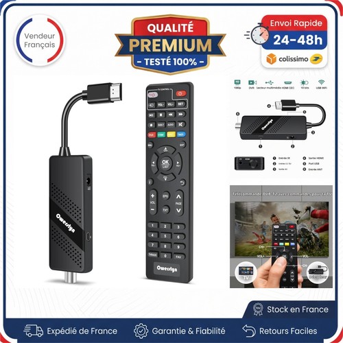 Décodeur tnt dvb h 265 - hd, dvb-t2