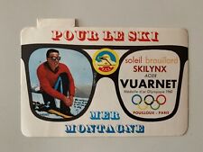 STICKER SKI VUARNET MEDAILLE OR OLYMPIQUE 1960