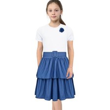 Robe été fille - fille, blanc
