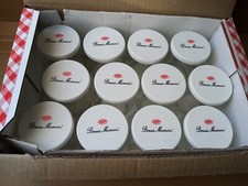 LOT  12 POTS A YAOURT EN VERRE