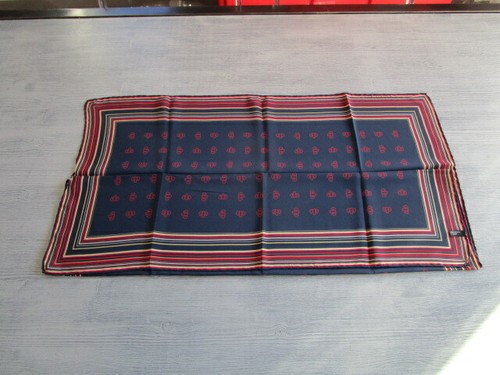 Foulard carré soie vintage - carré,