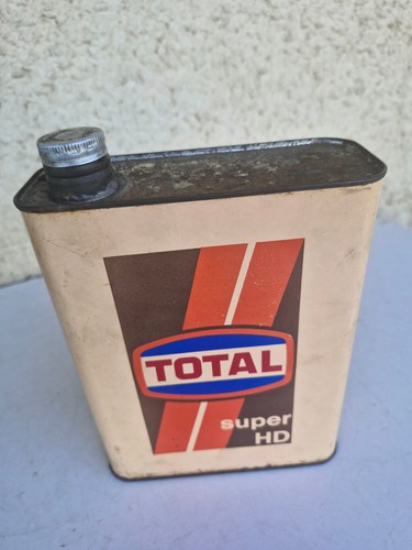 Bidon huile total super - bidon, d'huile