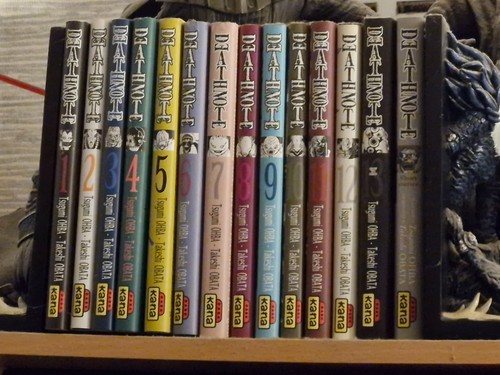 Death note manga tomes - note,